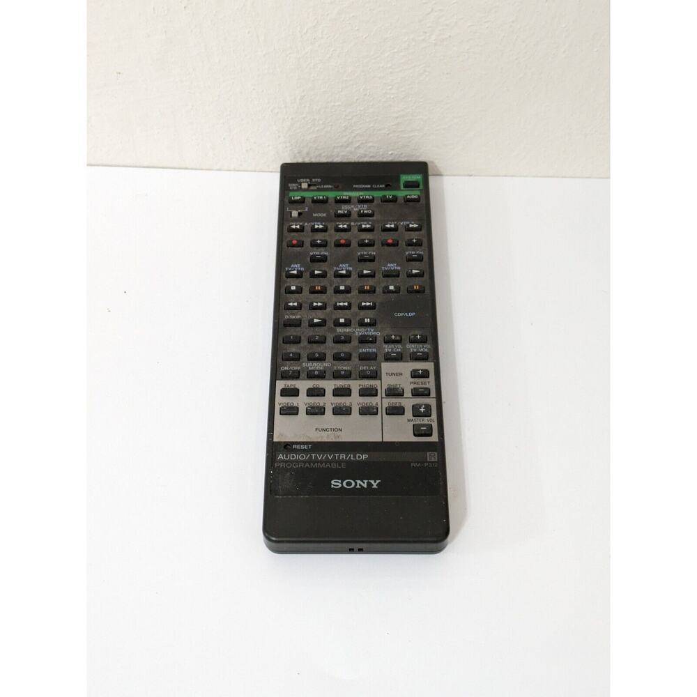 Sony Audio‎ Video Receiver Programmable Remote Control RM-P312 Original